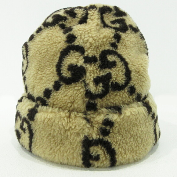 Gucci Boa Knit Cap Beige - Picture 2 of 9